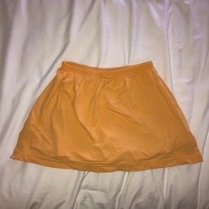 Mustard Tennis Skirt